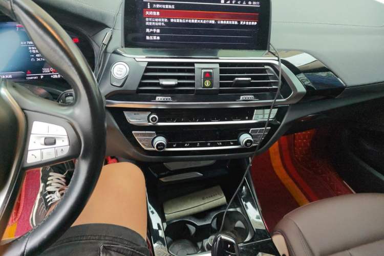 Used BMW X3 2020 xDrive25i Luxury Package Audio And AC Panel