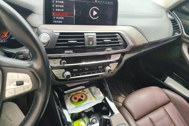 Used BMW X3 2020 xDrive28i Luxury Package Audio And AC Panel
