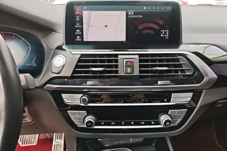 Used BMW X3 2020 xDrive25i Luxury Package Audio And AC Panel