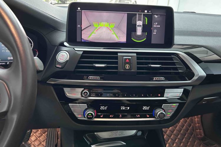Used BMW X3 2020 xDrive25i Luxury Package Audio And AC Panel