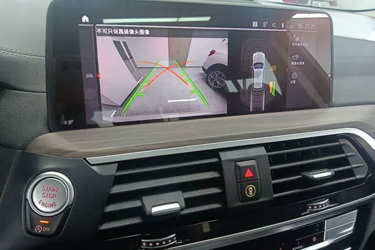 Used BMW X3 2020 xDrive28i Luxury Package Audio And AC Panel