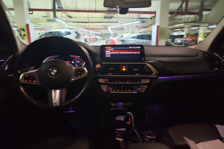 Used BMW X3 2020 xDrive30i Luxury Model with M Sport Package Center Console