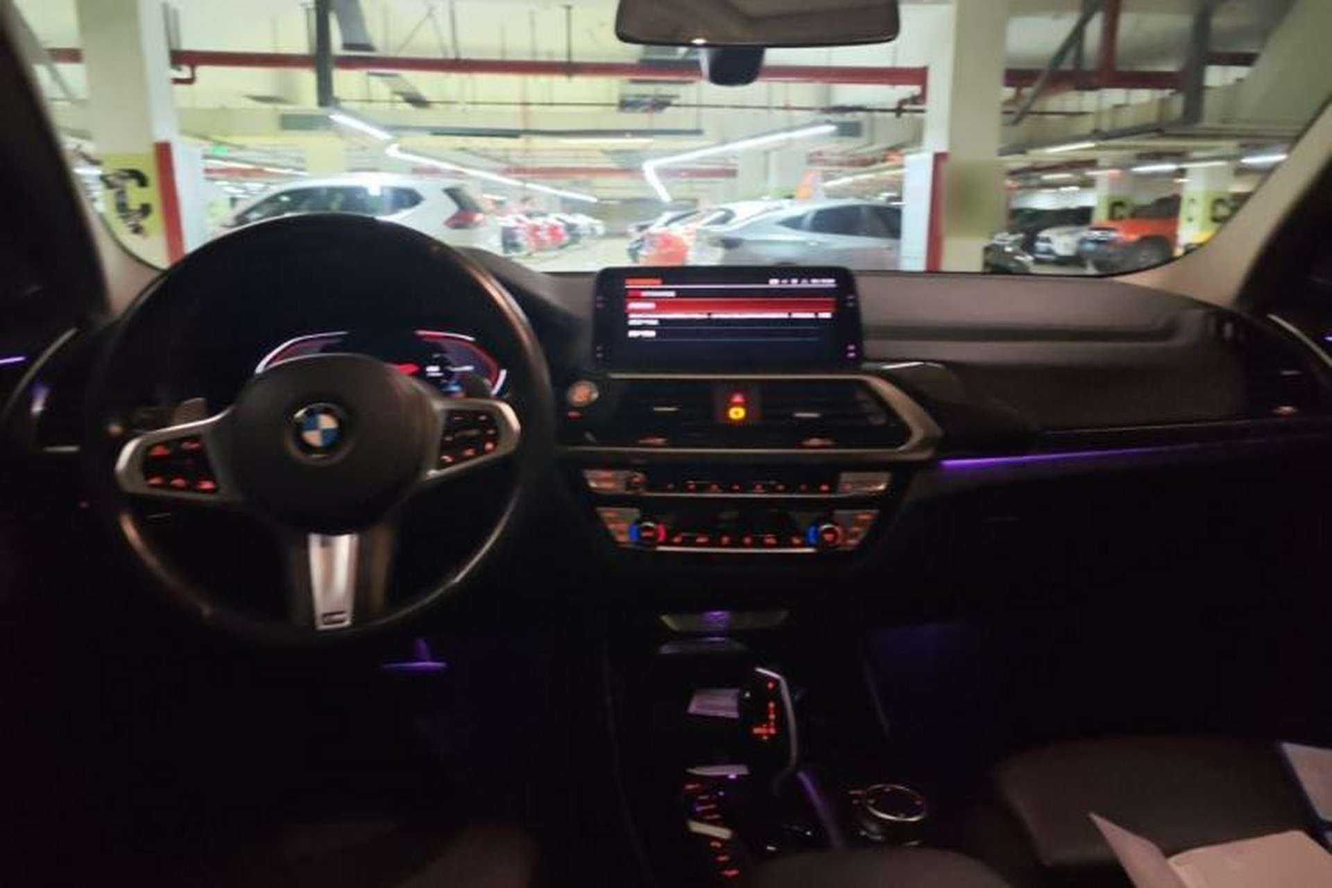 Used BMW X3 2020 xDrive30i Luxury Model with M Sport Package Center Console