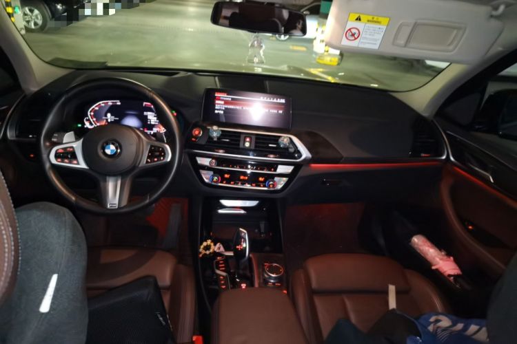 Used BMW X3 2020 xDrive30i Luxury Model with M Sport Package Center Console