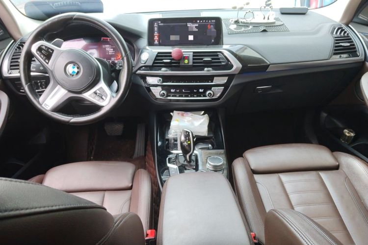 Used BMW X3 2020 xDrive30i Luxury Model with M Sport Package Center Console