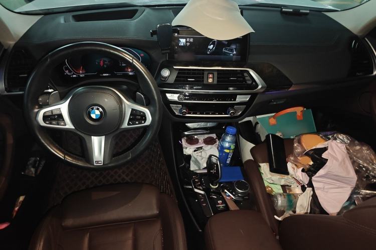 Used BMW X3 2020 xDrive30i Luxury Model with M Sport Package Center Console