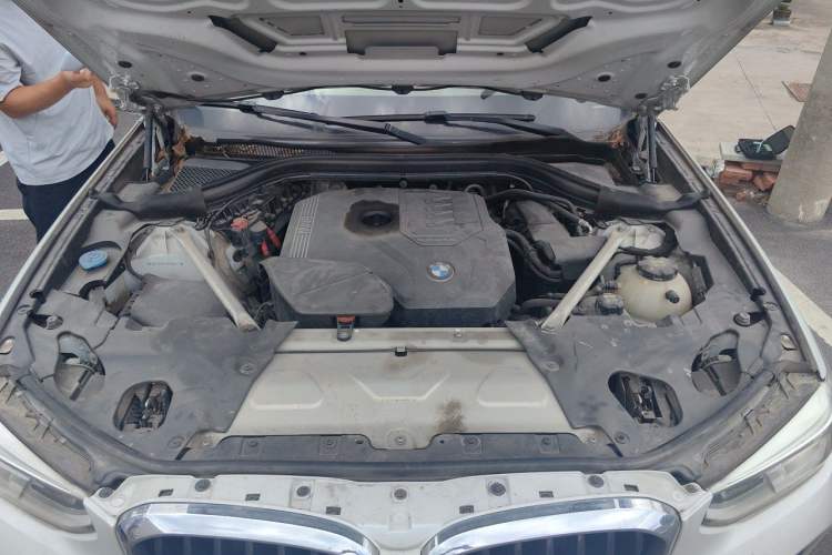 Used BMW X3 2020 xDrive30i Luxury Model with M Sport Package Engine Bay
