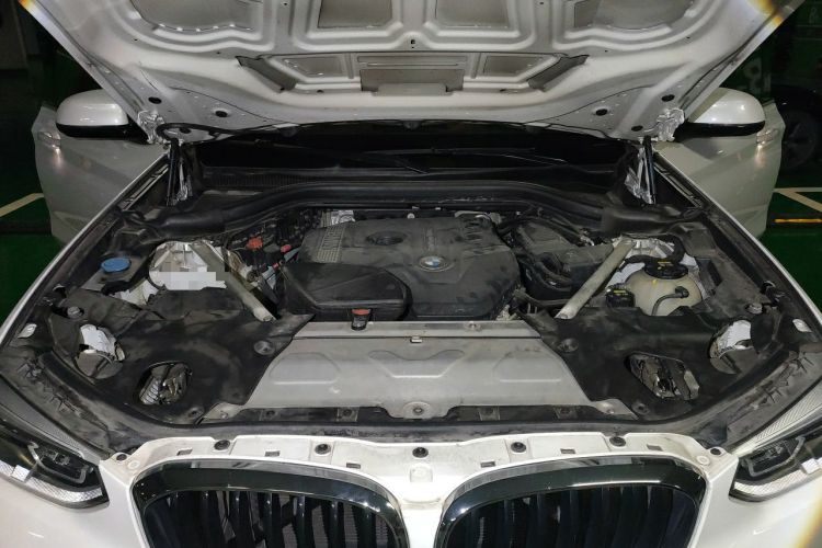 Used BMW X3 2020 xDrive30i Luxury Model with M Sport Package Engine Bay