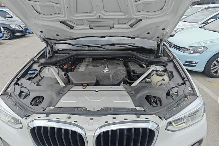 Used BMW X3 2020 xDrive30i Luxury Model with M Sport Package Engine Bay