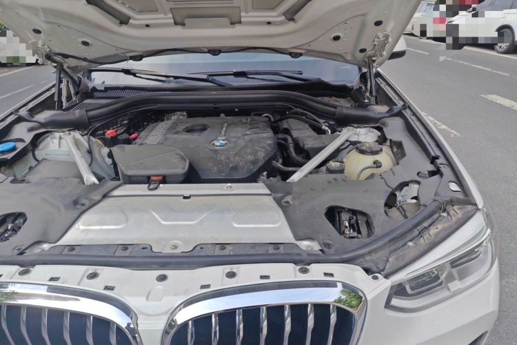 Used BMW X3 2020 xDrive25i Luxury Package Engine Bay Left
