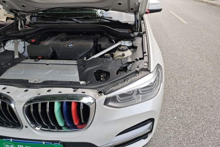 Used BMW X3 2020 xDrive25i Luxury Package Engine Bay Left
