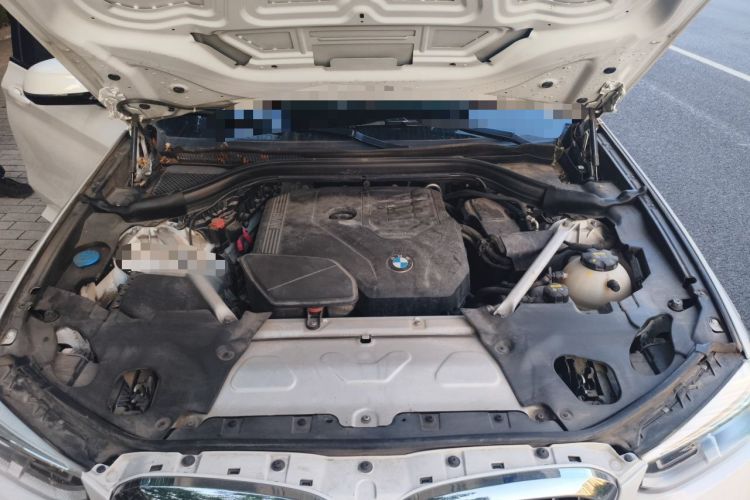 Used BMW X3 2020 xDrive30i Luxury Model with M Sport Package Engine Bay