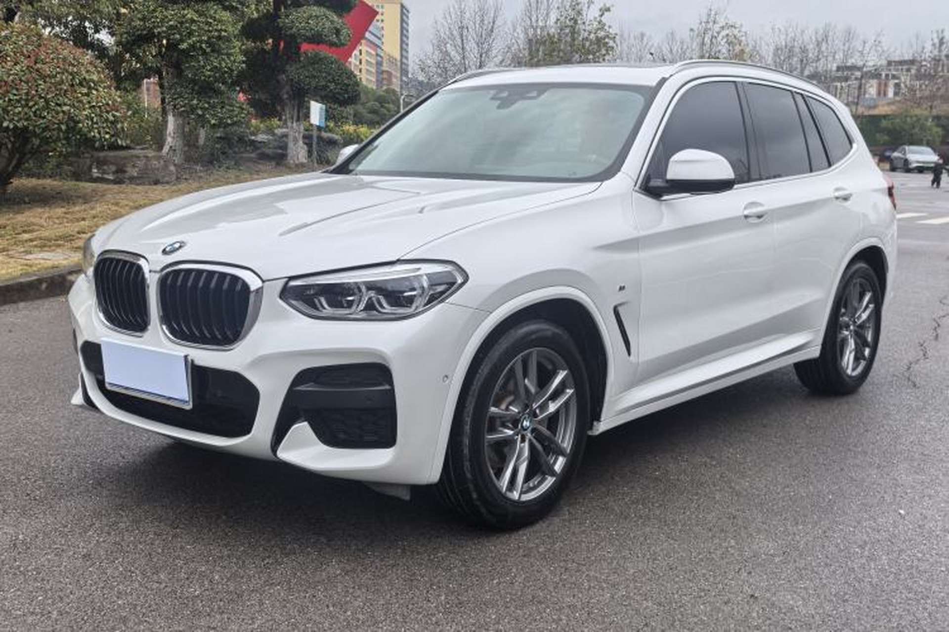 Used BMW X3 2020 xDrive25i M Sport Package Front Left 45 Deg