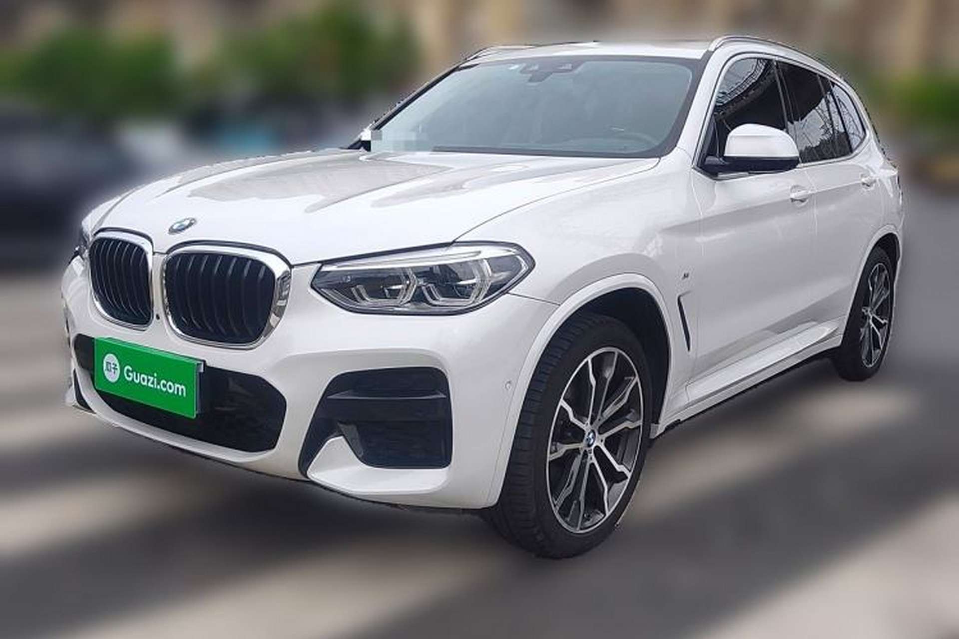 Used BMW X3 2020 xDrive30i Luxury Model with M Sport Package Front Left 45 Deg