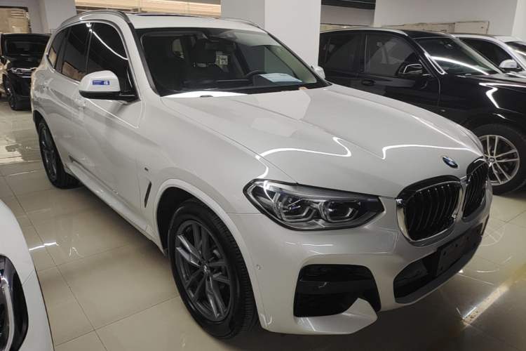 Used BMW X3 2020 xDrive28i M Sport Package Front Right 45 Deg