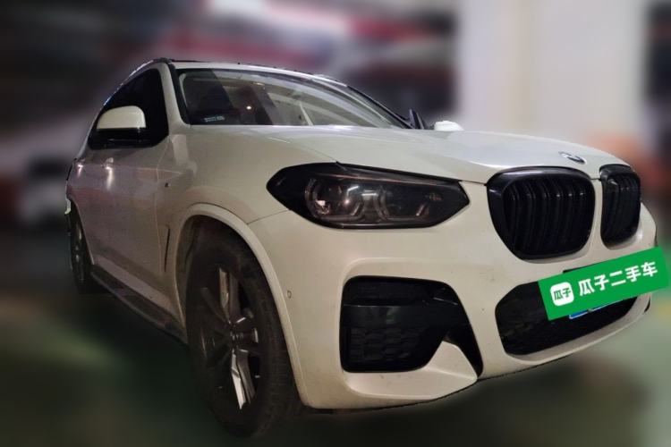 Used BMW X3 2020 xDrive28i M Sport Package Front Right 45 Deg