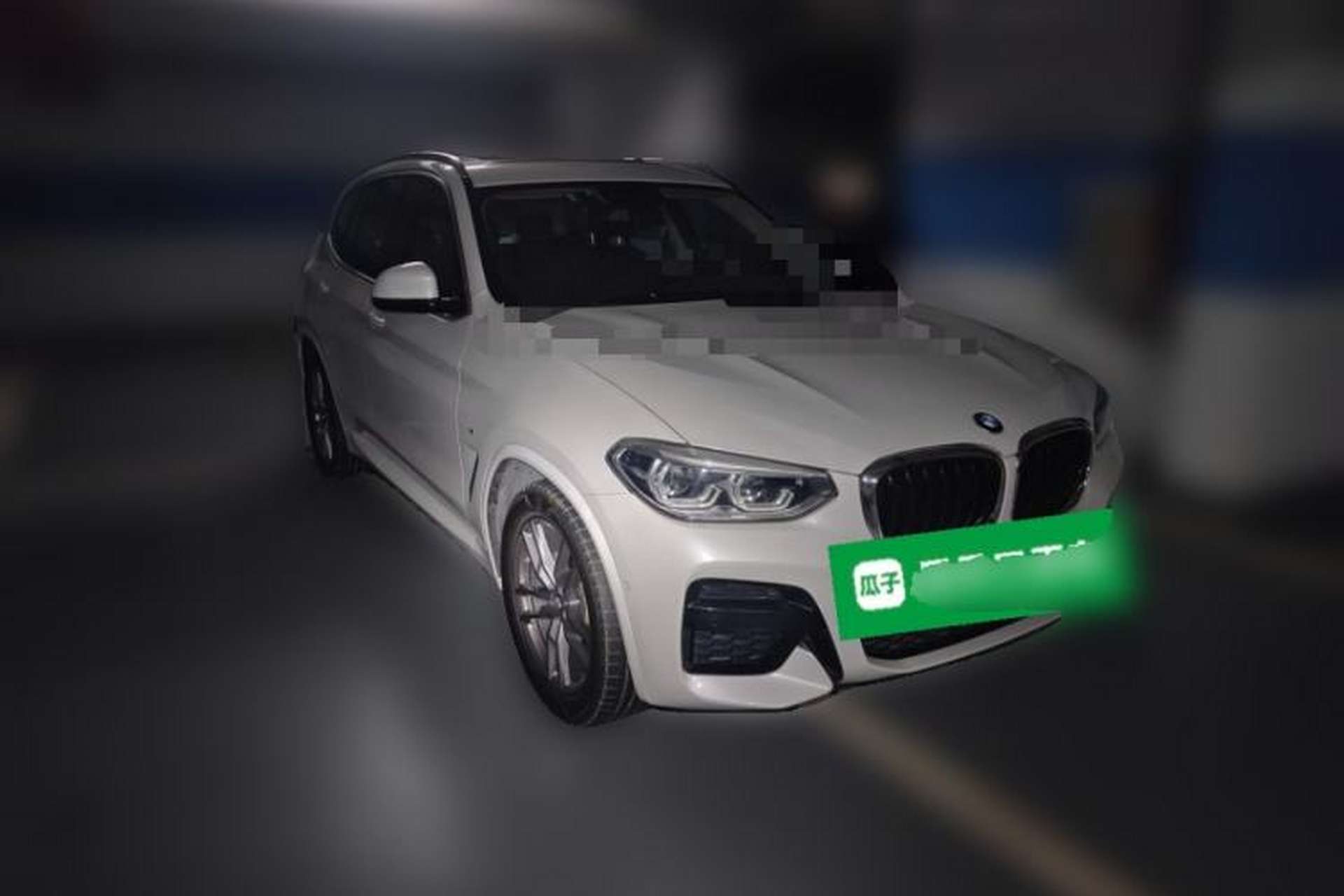 Used BMW X3 2020 xDrive25i M Sport Package Front Right 45 Deg