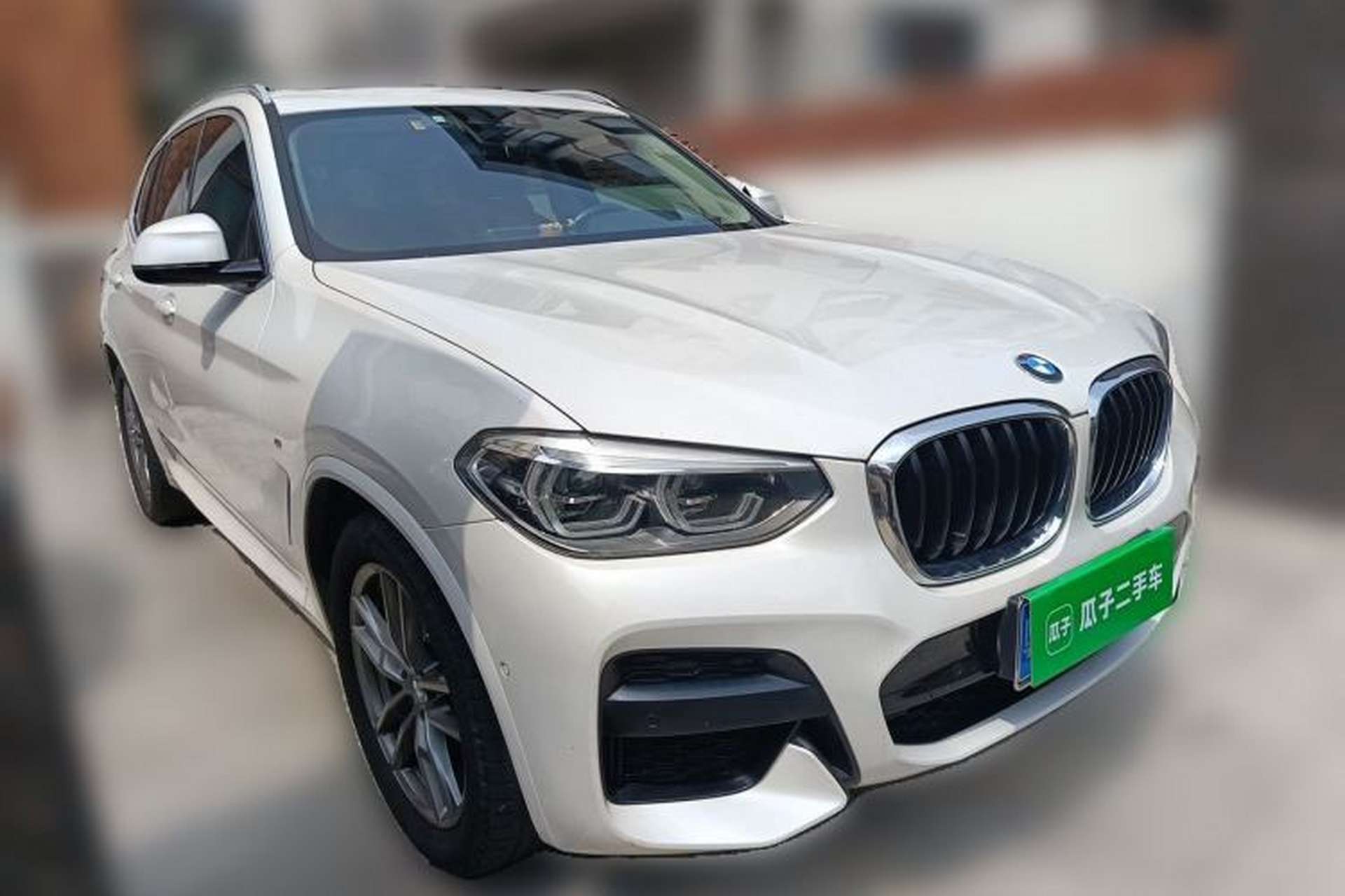 Used BMW X3 2020 xDrive25i M Sport Package Front Right 45 Deg