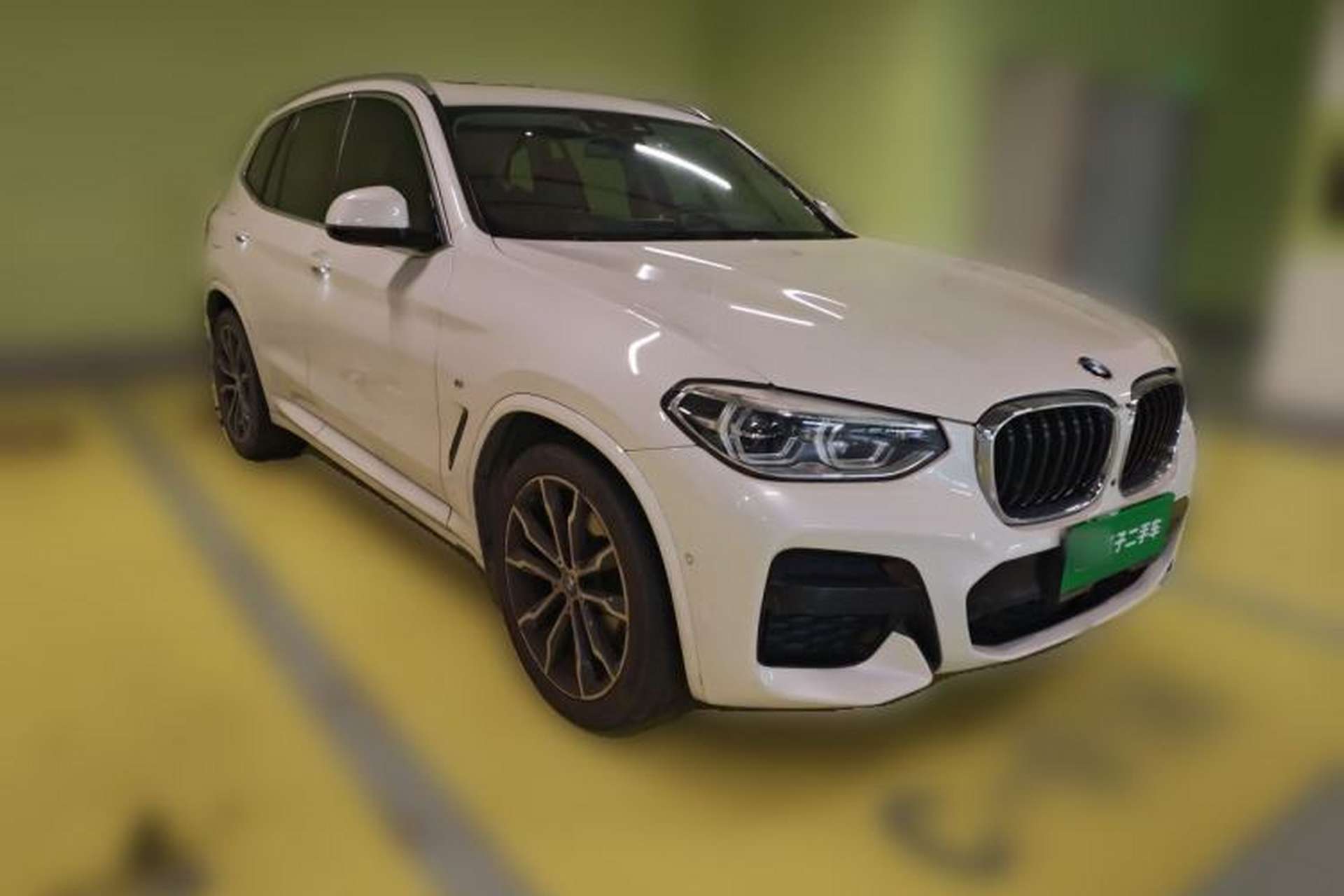 Used BMW X3 2020 xDrive30i Luxury Model with M Sport Package Front Right 45 Deg