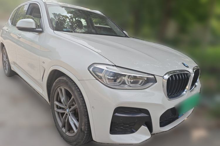 Used BMW X3 2020 xDrive25i M Sport Package Front Right 45 Deg