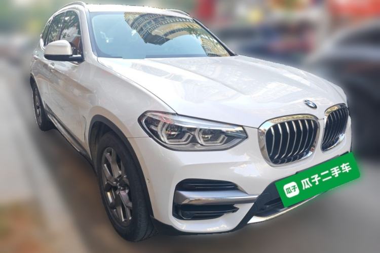 Used BMW X3 2020 xDrive28i Luxury Package Front Right 45 Deg