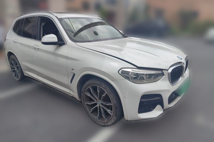 Used BMW X3 2020 xDrive30i Luxury Model with M Sport Package Front Right 45 Deg