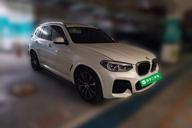 Used BMW X3 2020 xDrive30i Luxury Model with M Sport Package Front Right 45 Deg