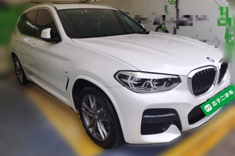 Used BMW X3 2020 xDrive28i M Sport Package Front Right 45 Deg