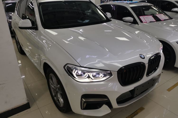 Used BMW X3 2020 xDrive28i M Sport Package Front Right 45 Deg