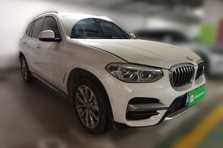Used BMW X3 2020 xDrive25i Luxury Package Front Right 45 Deg