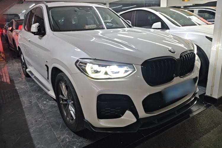 Used BMW X3 2020 xDrive28i M Sport Package Front Right 45 Deg