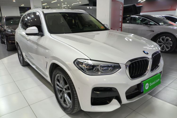 Used BMW X3 2020 xDrive28i M Sport Package Front Right 45 Deg