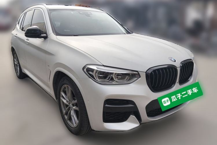 Used BMW X3 2020 xDrive25i M Sport Package Front Right 45 Deg