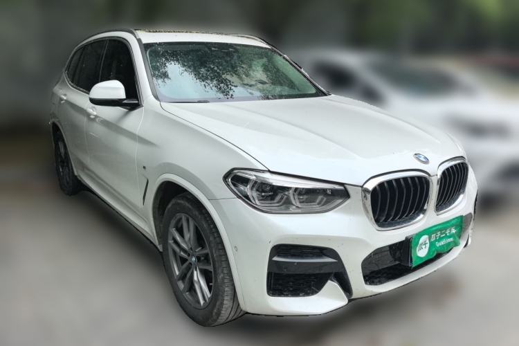 Used BMW X3 2020 xDrive25i M Sport Package Front Right 45 Deg
