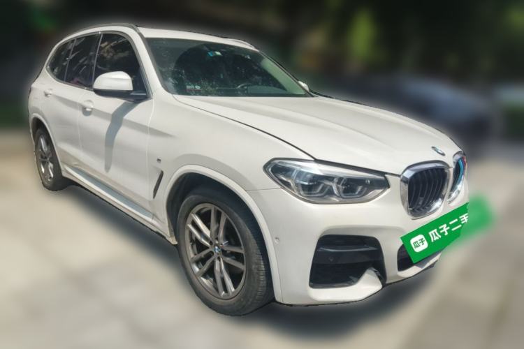 Used BMW X3 2020 xDrive28i M Sport Package Front Right 45 Deg