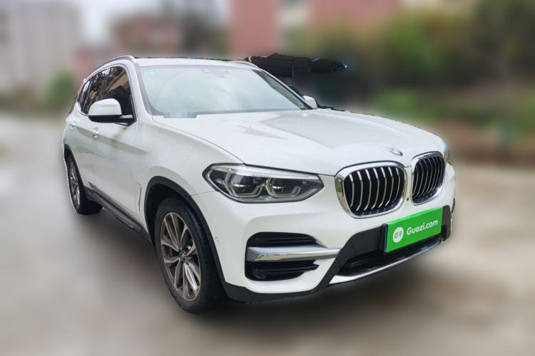 Used BMW X3 2020 xDrive25i Luxury Package Front Right 45 Deg