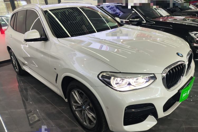 Used BMW X3 2020 xDrive28i M Sport Package Front Right 45 Deg
