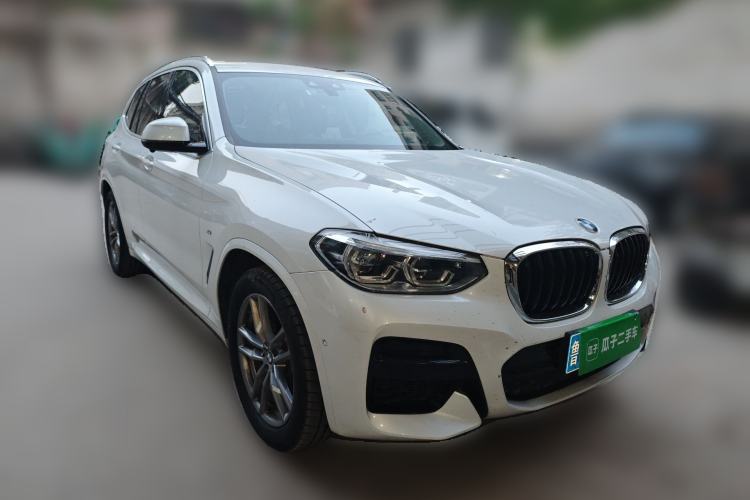 Used BMW X3 2020 xDrive25i M Sport Package Front Right 45 Deg