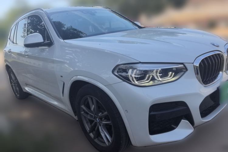 Used BMW X3 2020 xDrive25i M Sport Package Front Right 45 Deg