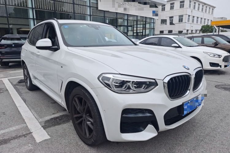 Used BMW X3 2020 xDrive28i M Sport Package Front Right 45 Deg