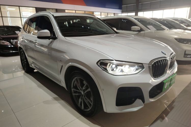 Used BMW X3 2020 xDrive28i M Sport Package Front Right 45 Deg