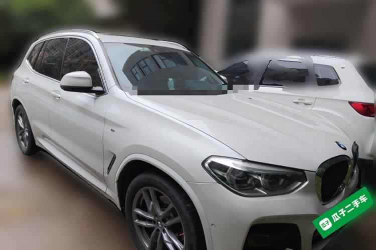 Used BMW X3 2020 xDrive28i M Sport Package Front Right 45 Deg