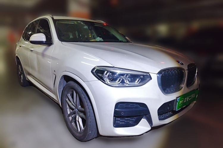 Used BMW X3 2020 xDrive25i M Sport Package Front Right 45 Deg
