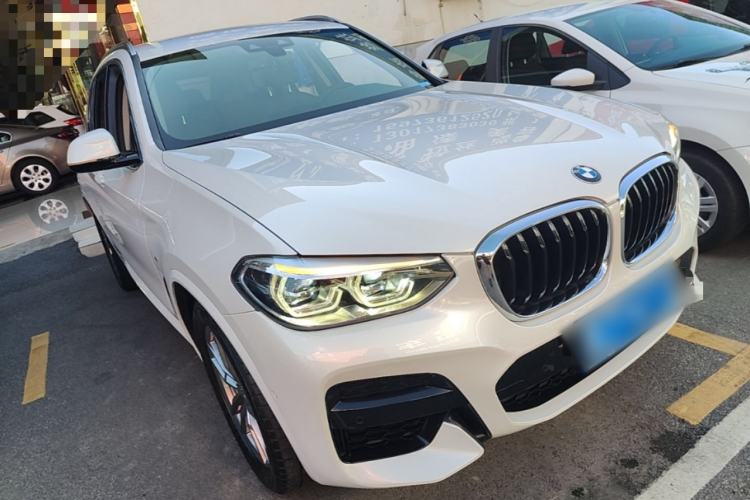Used BMW X3 2020 xDrive25i M Sport Package Front Right 45 Deg