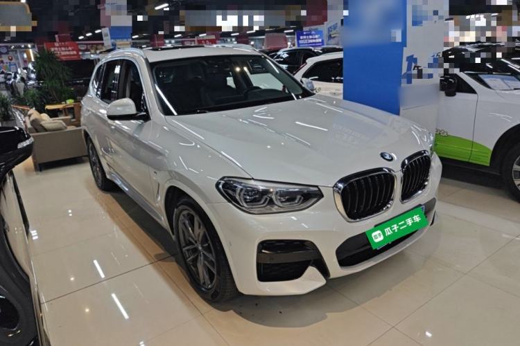 Used BMW X3 2020 xDrive28i M Sport Package Front Right 45 Deg