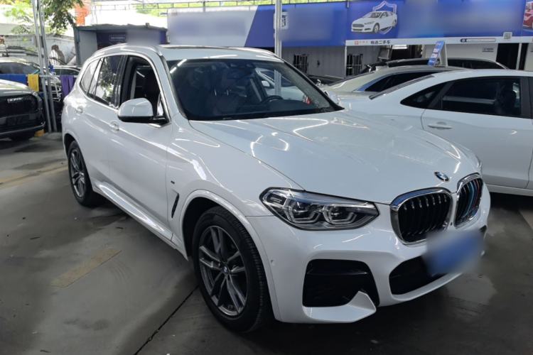 Used BMW X3 2020 xDrive28i M Sport Package Front Right 45 Deg