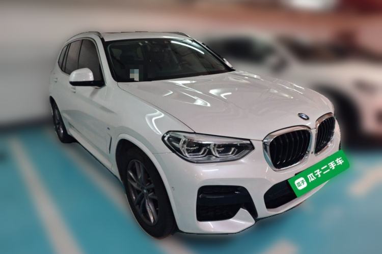 Used BMW X3 2020 xDrive28i M Sport Package Front Right 45 Deg