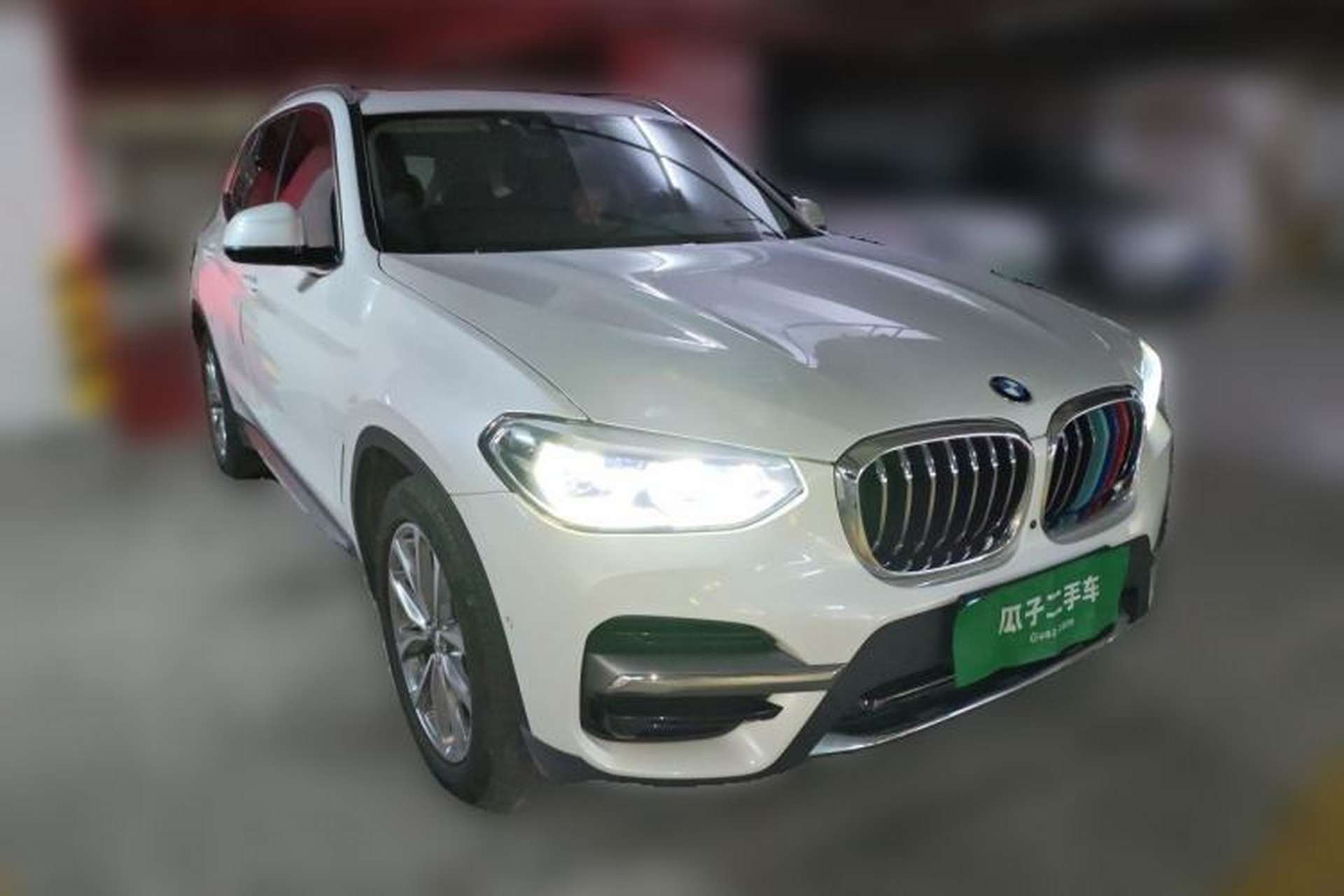 Used BMW X3 2020 xDrive25i Luxury Package Front Right 45 Deg