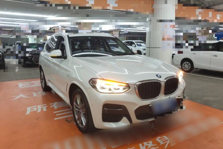 Used BMW X3 2020 xDrive28i M Sport Package Front Right 45 Deg