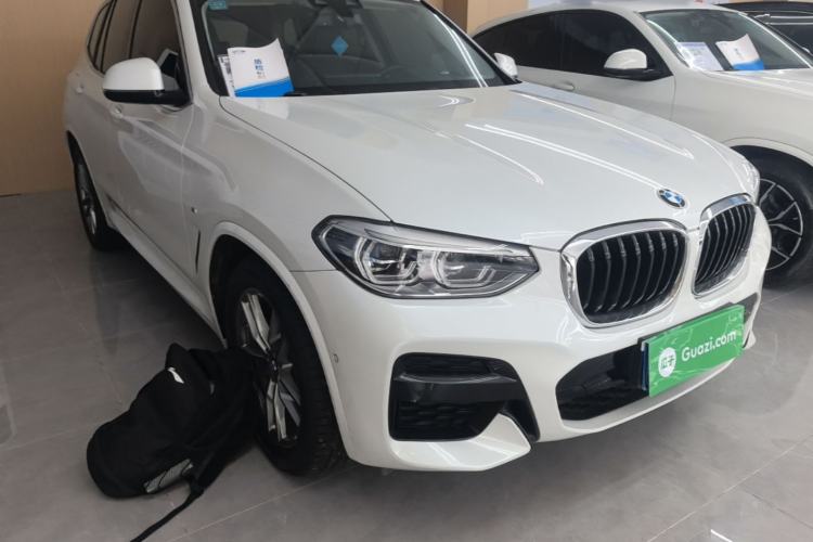 Used BMW X3 2020 xDrive25i M Sport Package Front Right 45 Deg